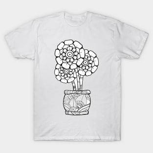 Zentangle pot T-Shirt